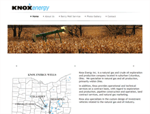Tablet Screenshot of knoxenergy.com